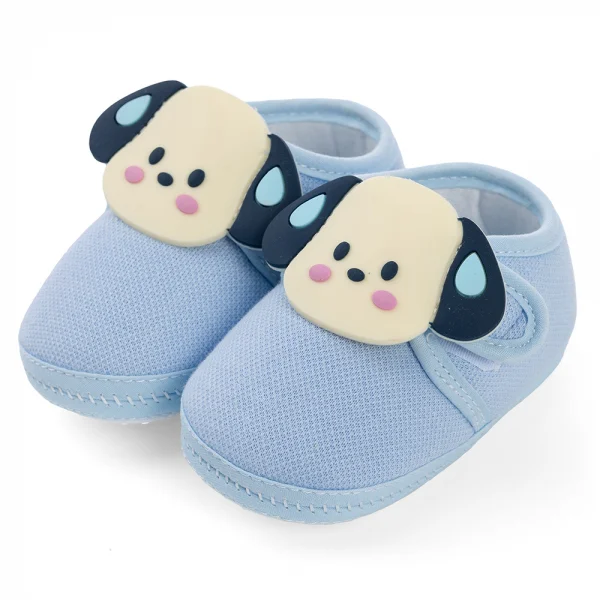 Giày sơ sinh thấp cổ BT Animo A2504_MN008 (9-11,Xanh)