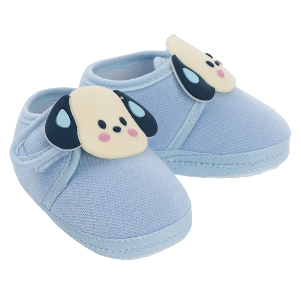 Giày sơ sinh thấp cổ BT Animo A2504_MN008 (9-11,Xanh)