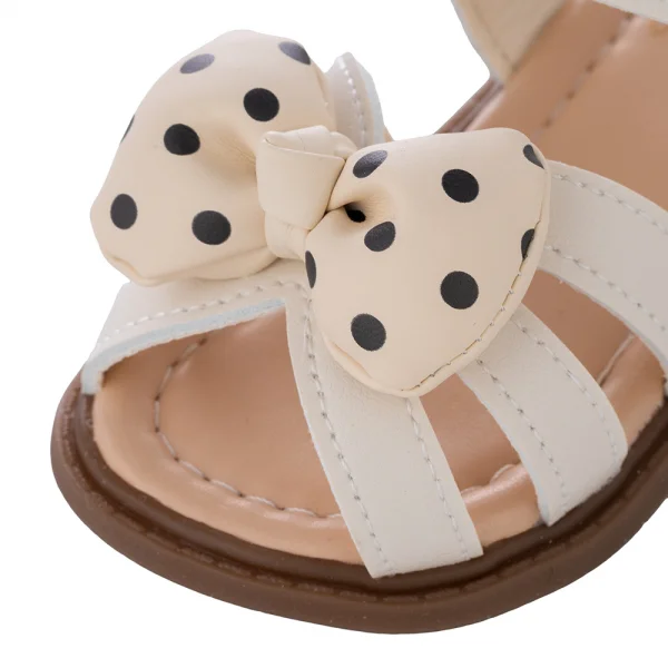 Sandal bé gái Animo A2504_MN001 (17-23,Trắng)