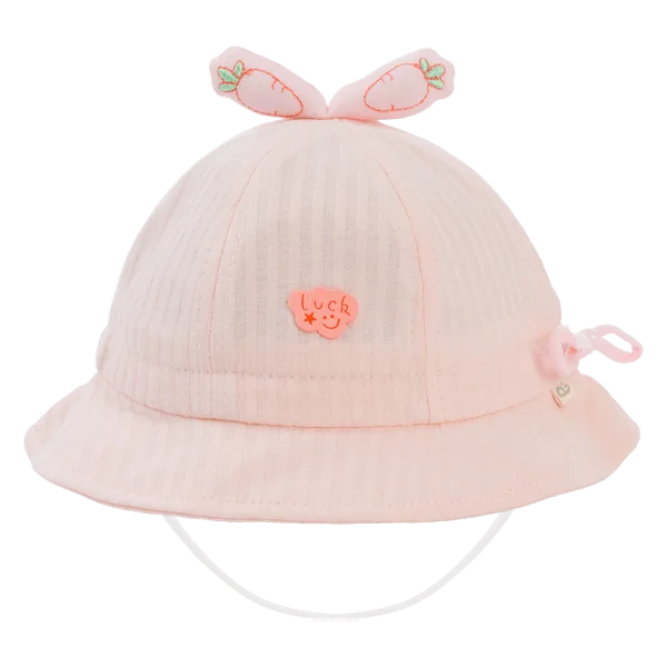 Nón vành tròn bé gái 1-3Y Animo A2503_JK006 (48cm,Hồng)