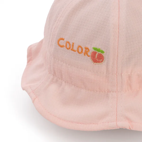 Nón vành tròn bé gái 1-3Y Animo A2503_JK004 (48cm,Hồng)