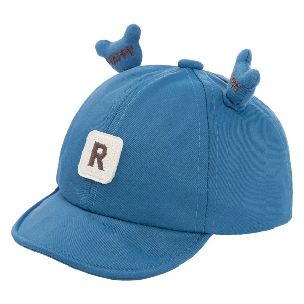 Nón em bé trai 0-12M lưỡi trai Animo A2503_JK013 (44cm,Xanh)