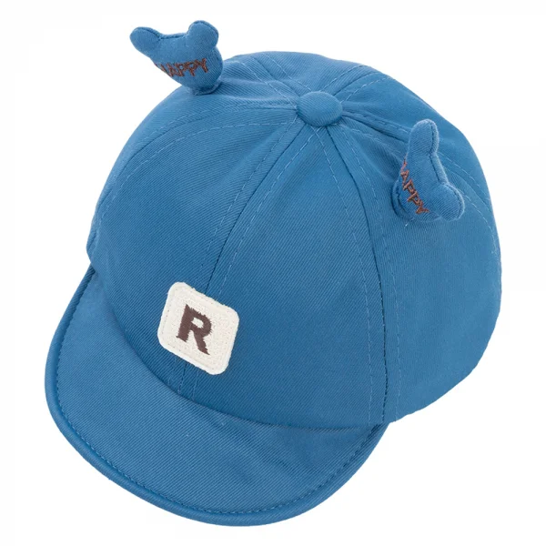 Nón em bé trai 0-12M lưỡi trai Animo A2503_JK013 (44cm,Xanh)