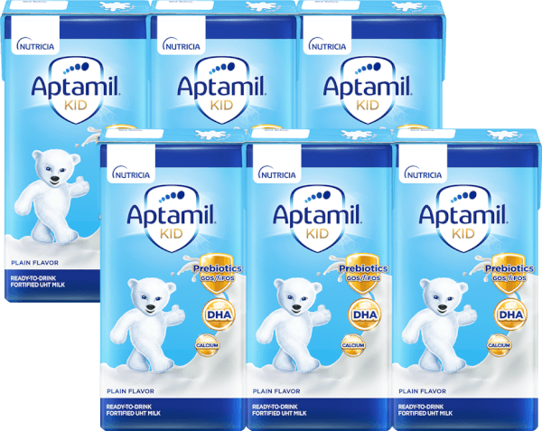 Combo 2 lốc Sữa dinh dưỡng pha sẵn Aptamil Kid 110ml, lốc 3 hộp (Từ 1 tuổi)