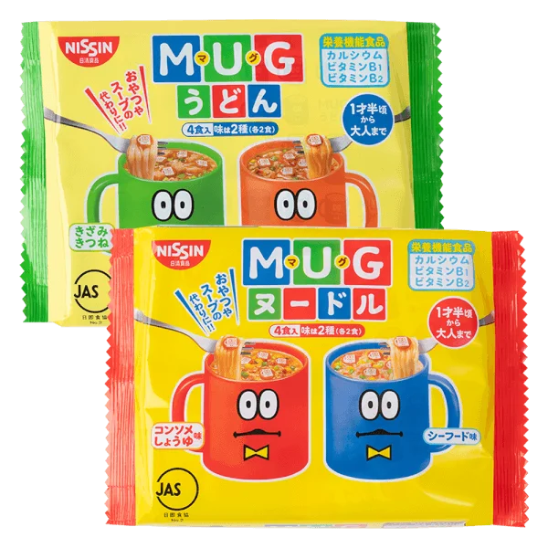 Combo 1 Thực phẩm bổ sung: MỲ MUG UDON và 1 THỰC PHẨM BỔ SUNG: MÌ ĂN LIỀN MUG