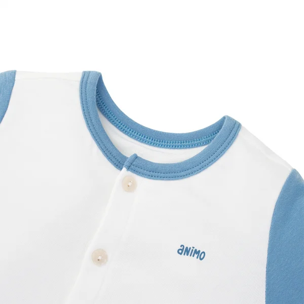 Set 2 bộ modal kháng khuẩn ngắn Animo VD0325025 (0-24M,Biển-trắng,DD06)