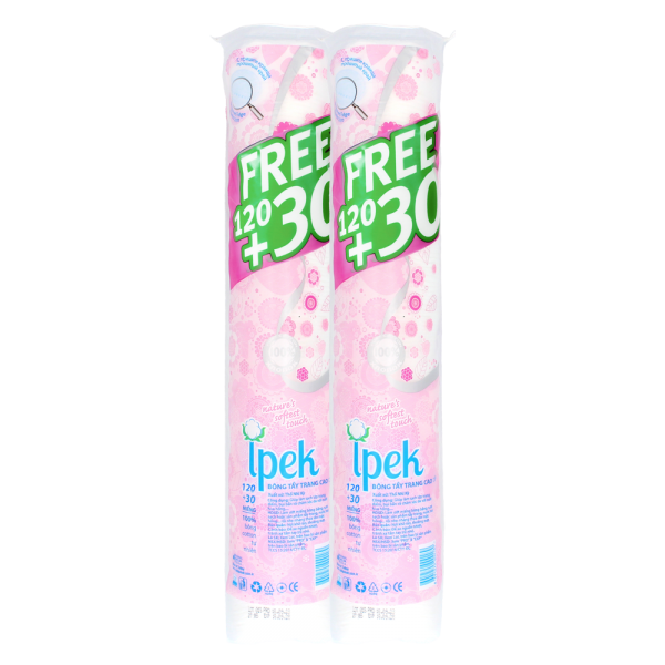 Combo 2 Bông tẩy trang IPEK