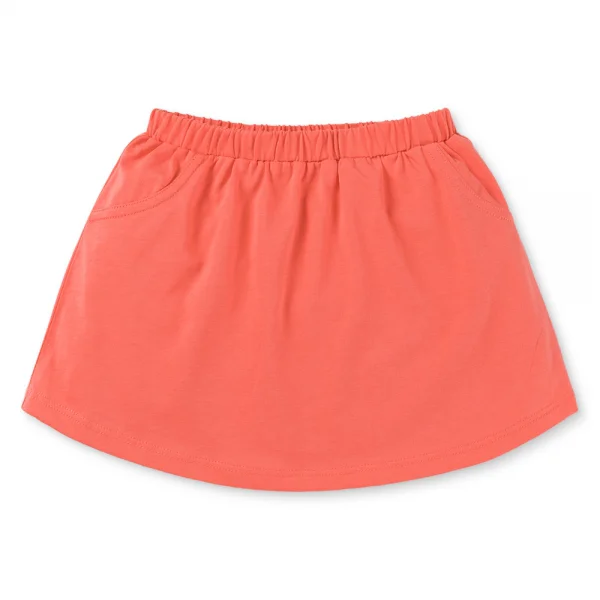 Bộ váy bé gái ngắn Animo Easy TX0625024 (1-4Y,Trắng-đỏ,TT02)