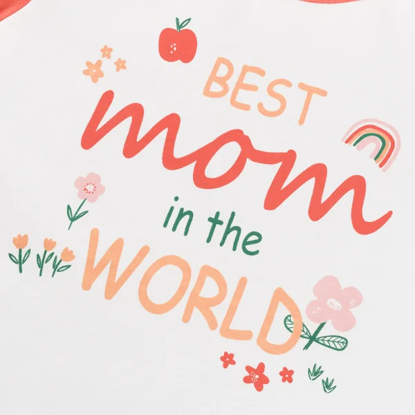 Bộ váy bé gái ngắn Animo Easy TX0625024 (1-4Y,Trắng-đỏ,TT02)