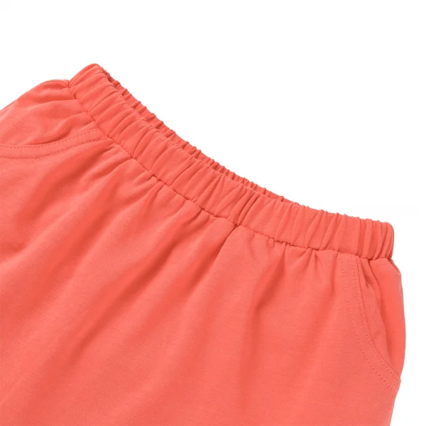 Bộ váy bé gái ngắn Animo Easy TX0625024 (1-4Y,Trắng-đỏ,TT02)