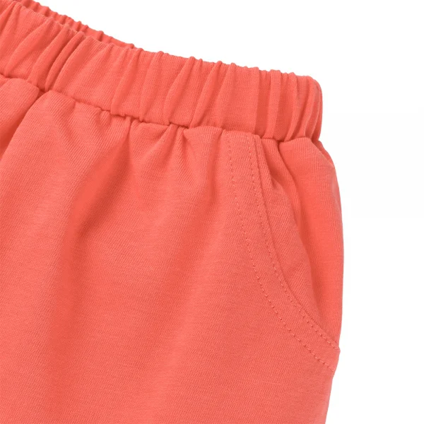 Bộ váy bé gái ngắn Animo Easy TX0625024 (1-4Y,Trắng-đỏ,TT02)