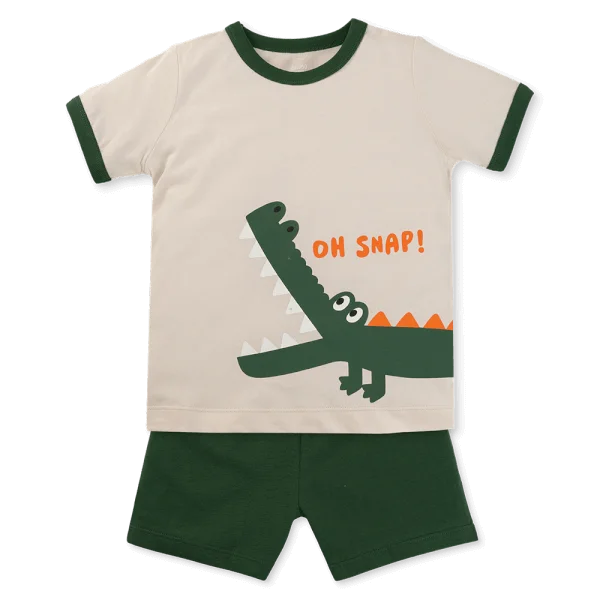 Bộ bé trai áo tay ngắn quần ngắn Animo easy (1-4Y) HN0525061