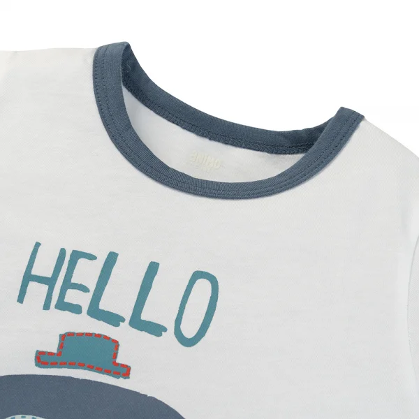 Bộ bé trai ngắn Animo Easy ST0425061 (1-4Y,Biển-trắng,TT02)