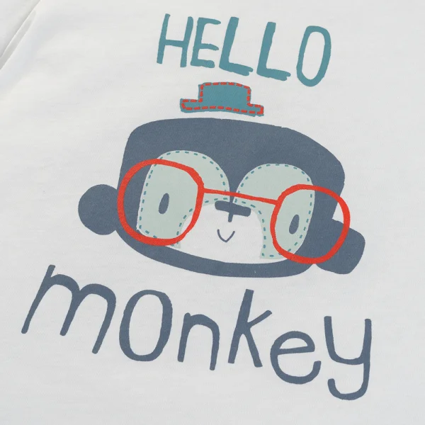 Bộ bé trai ngắn Animo Easy ST0425061 (1-4Y,Biển-trắng,TT02)