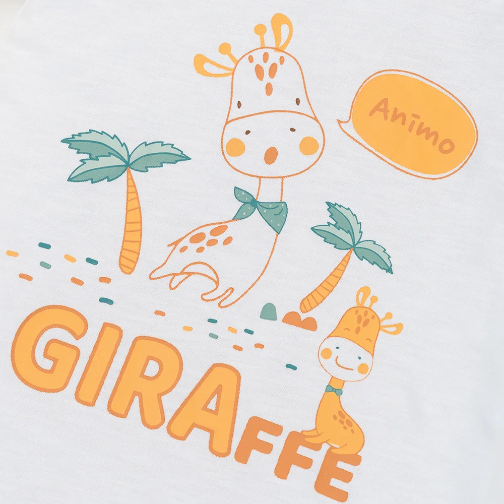 Bodysuit bé trai đùi Animo VD0525014 (0-3M,Vàng,NN02)