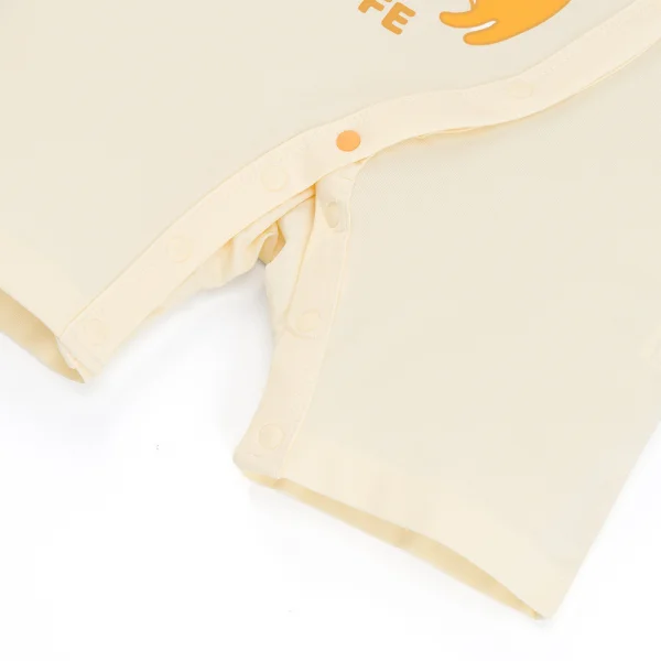 Bodysuit bé trai đùi Animo VD0525012 (0-12M,Vàng,NN02)