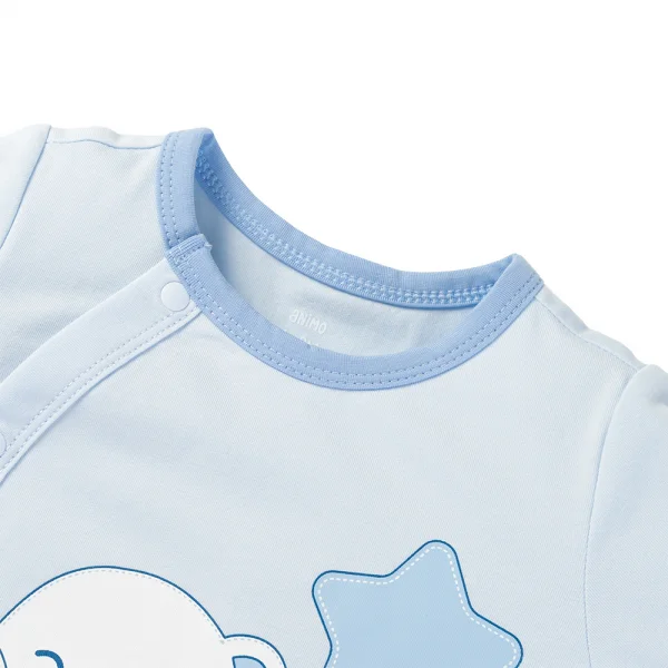 Bodysuit bé trai đùi Animo VD0525005 (0-12M,Xanh,NN02)