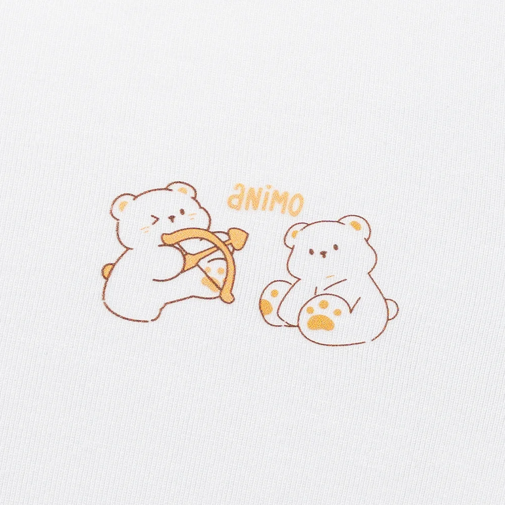 Set 2 áo sơ sinh cài chéo tay dài Animo Easy HN0125001 (NB-9M,Trắng,NN05)