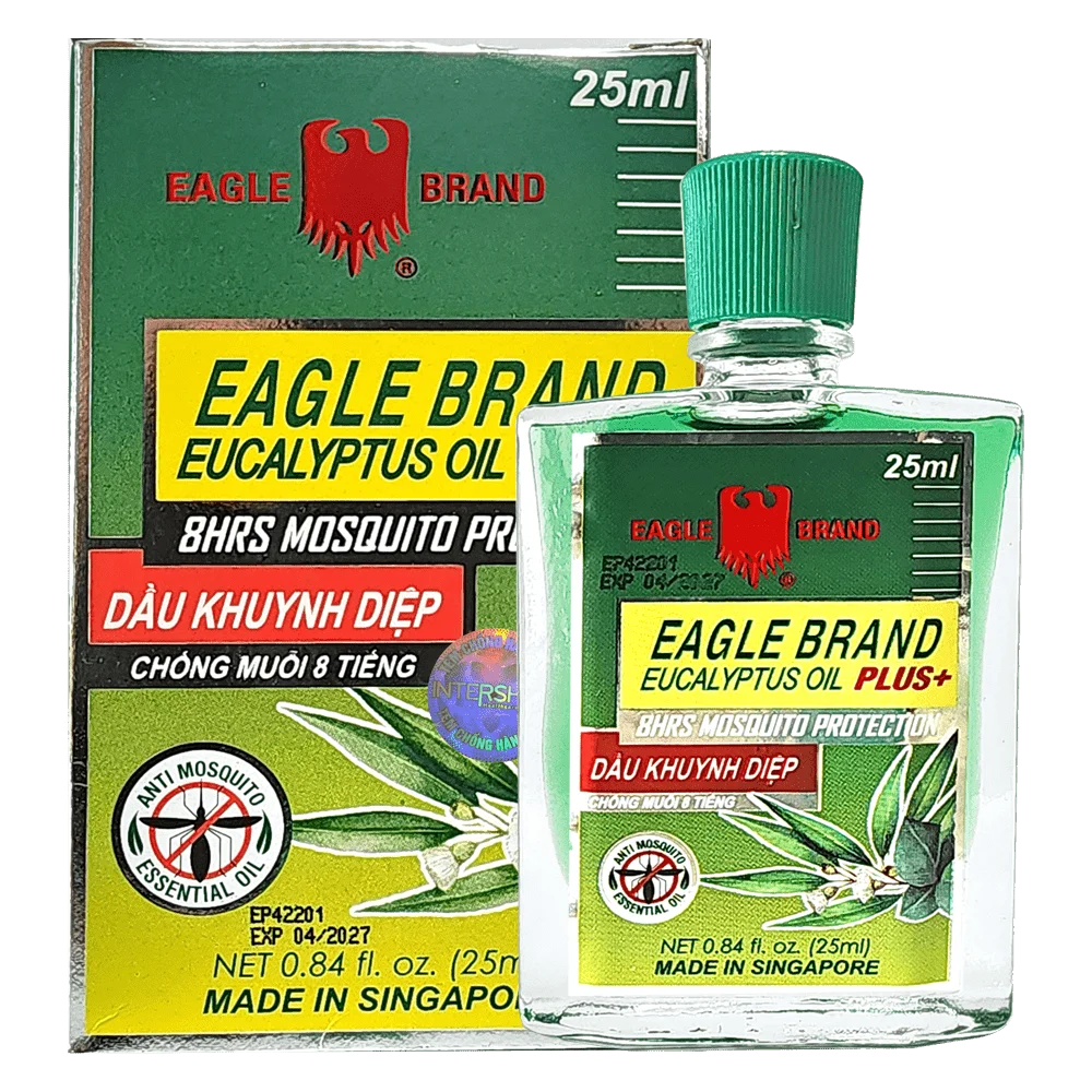 Dầu khuynh diệp Eagle Brand Eucalyptus Oil Plus+ 25ml