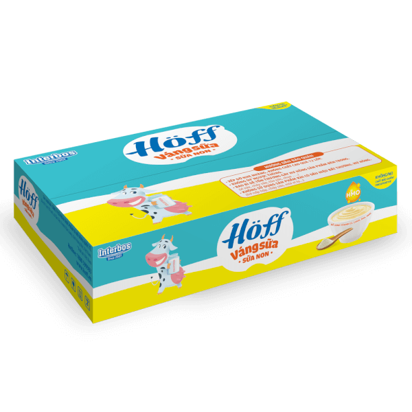 Váng sữa Hoff - Sữa non (Lốc 4 hũ) (Giao mẫu ngẫu nhiên)