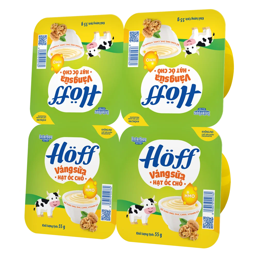 Váng sữa hạt Óc chó Hoff (Giao mẫu ngẫu nhiên)