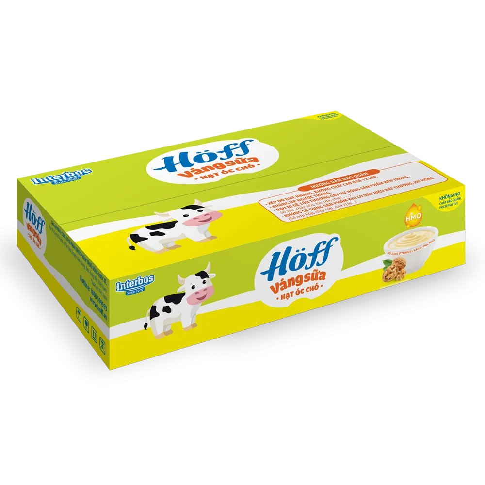 Váng sữa hạt Óc chó Hoff (Giao mẫu ngẫu nhiên)