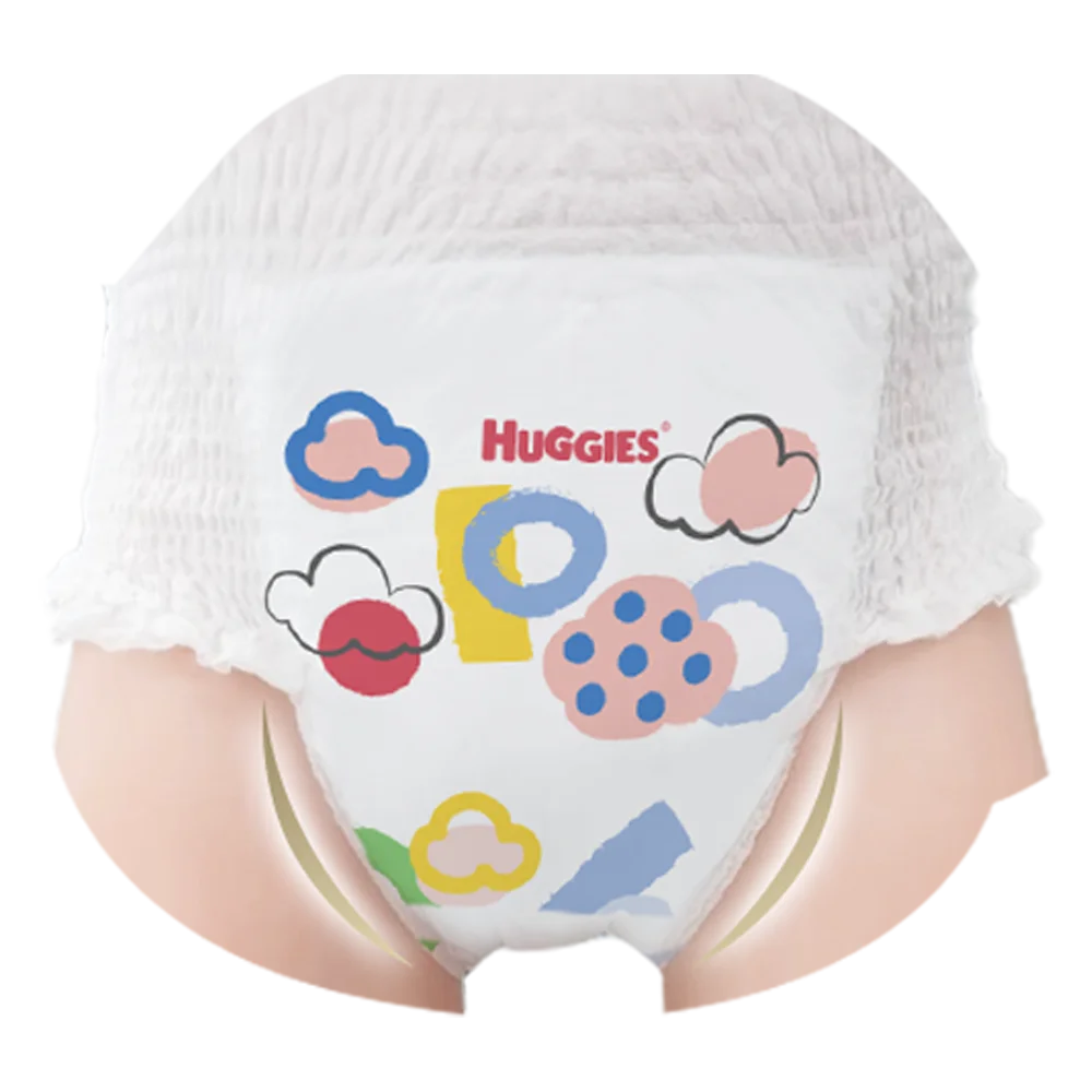 Tã quần Huggies Thin & Soft  (XL, 12-17kg, 62 miếng)