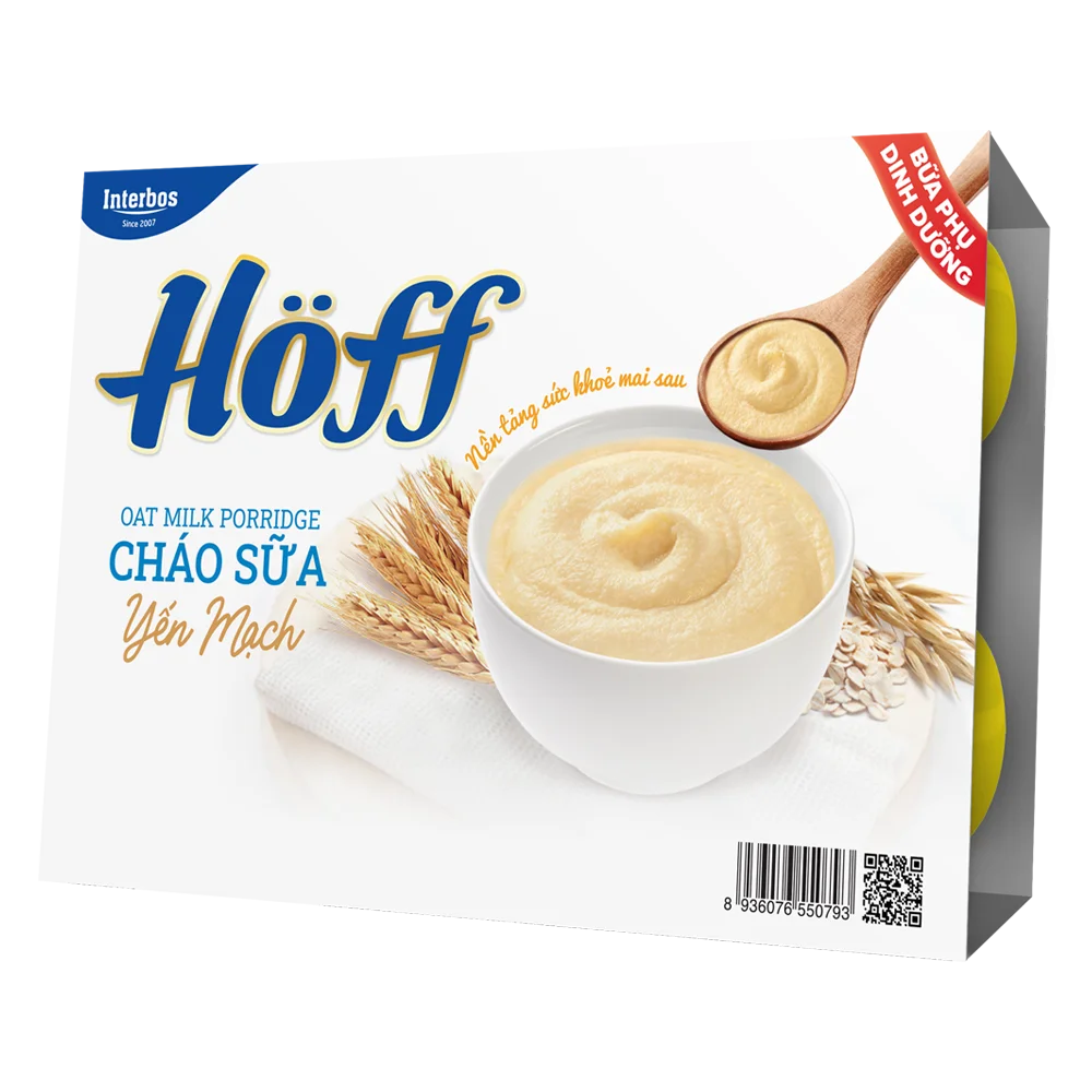 Cháo sữa yến mạch HӦff (Giao mẫu ngẫu nhiên)