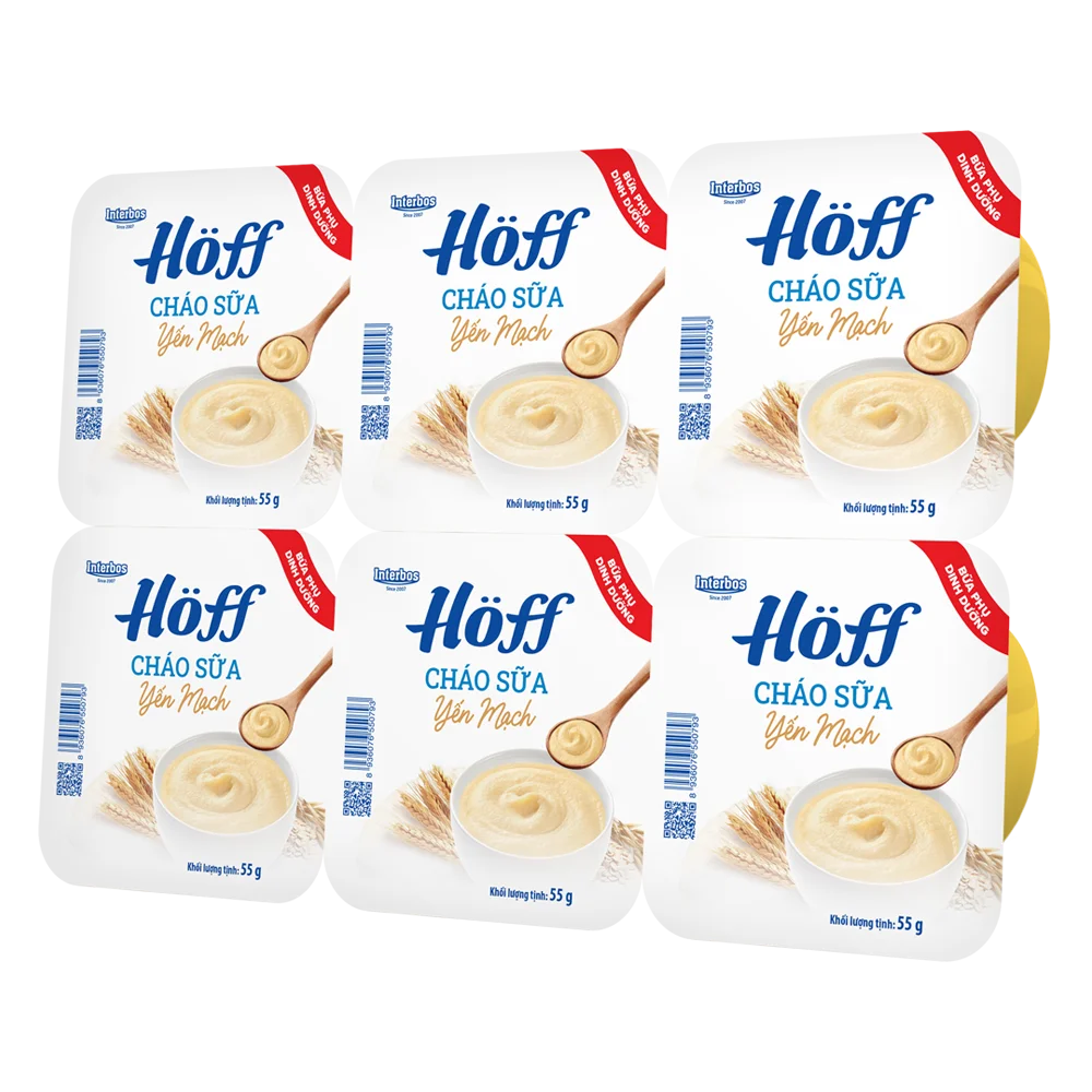 Cháo sữa yến mạch HӦff (Giao mẫu ngẫu nhiên)