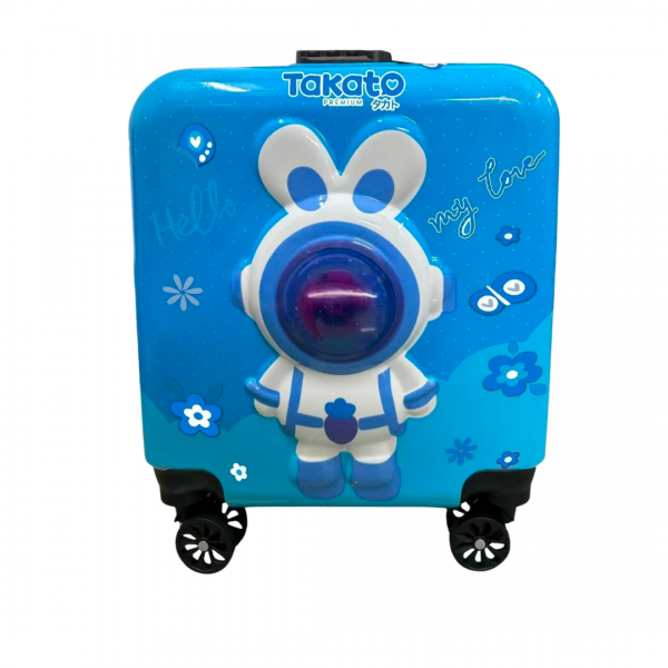 QT_Takato_Vali trẻ em phi hành gia 18 inch (Xanh)