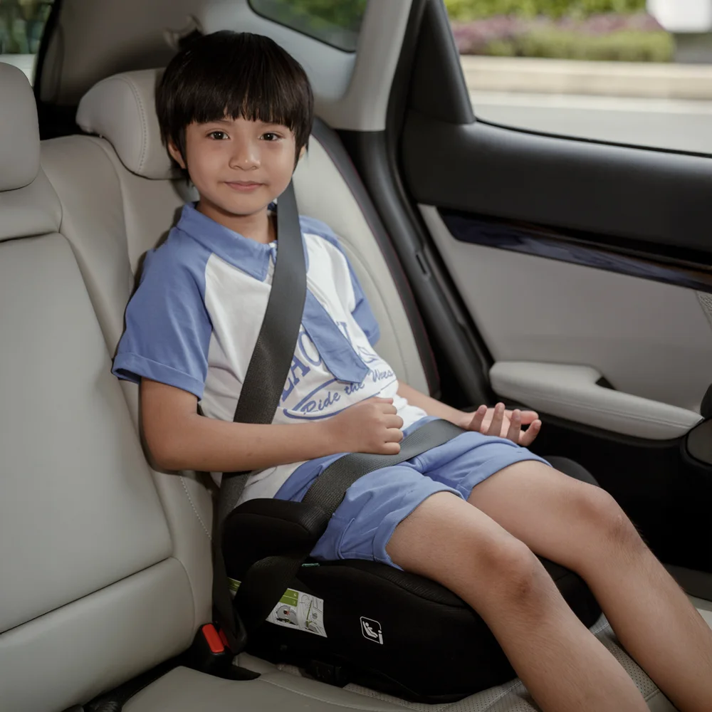 Ghế ngồi ô tô Animo Comfy Isofix (125-150cm, i-size, K11, Coal, booster)