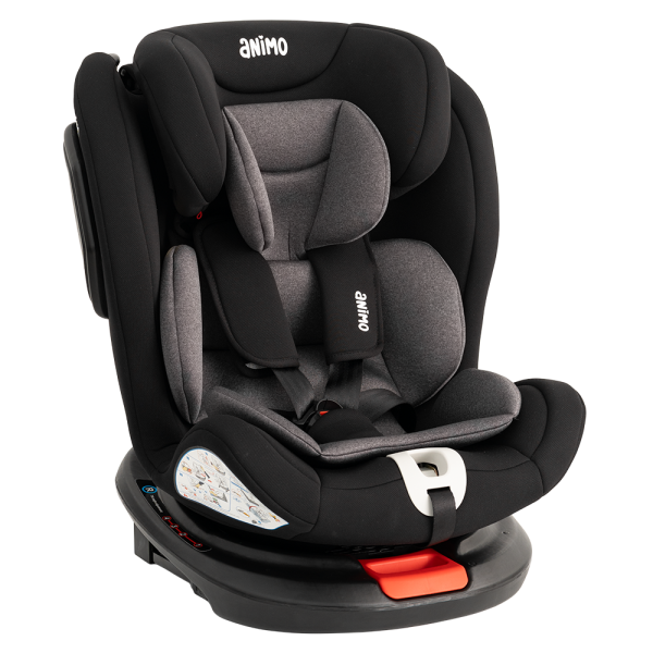 Ghế ngồi ô tô Animo OneFit Isofix 360 (0-12Y, R44, CS008, Onyx)