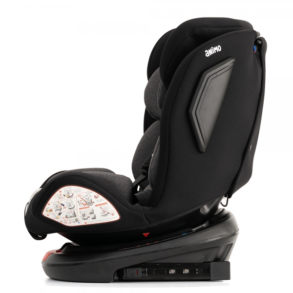 Ghế ngồi ô tô Animo OneFit Isofix 360 (0-12Y, R44, CS008, Onyx)