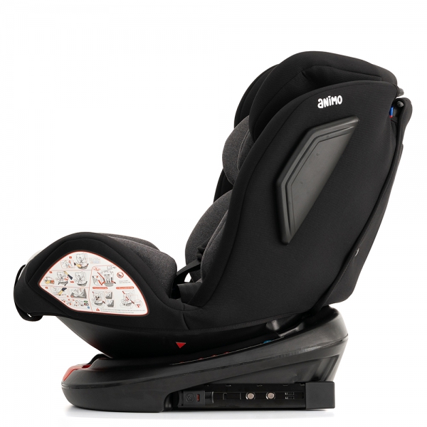 Ghế ngồi ô tô Animo OneFit Isofix 360 (0-12Y, R44, CS008, Onyx)