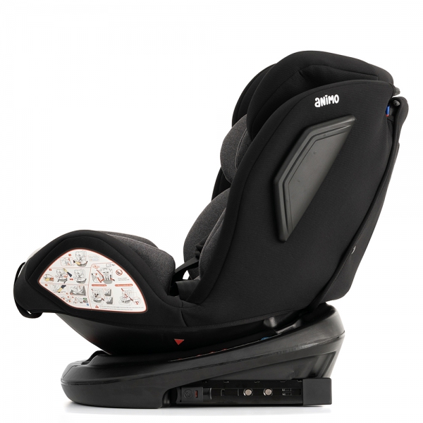 Ghế ngồi ô tô Animo OneFit Isofix 360 (0-12Y, R44, CS008, Onyx)