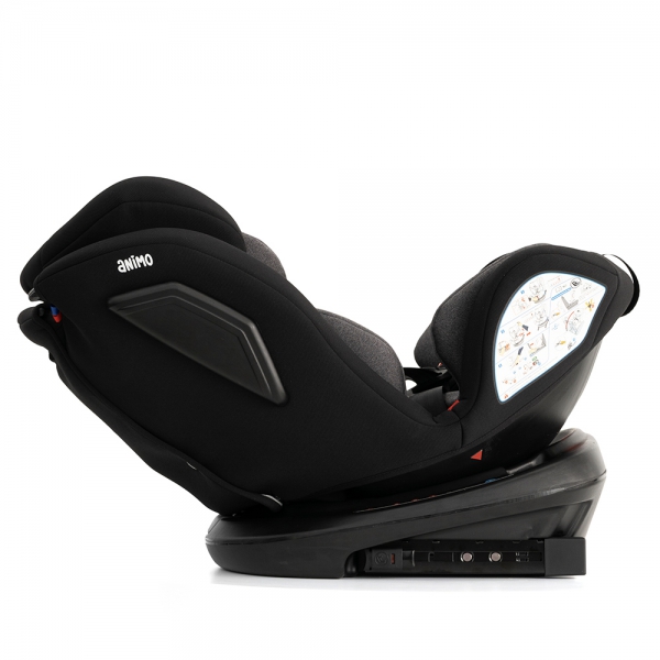 Ghế ngồi ô tô Animo OneFit Isofix 360 (0-12Y, R44, CS008, Onyx)