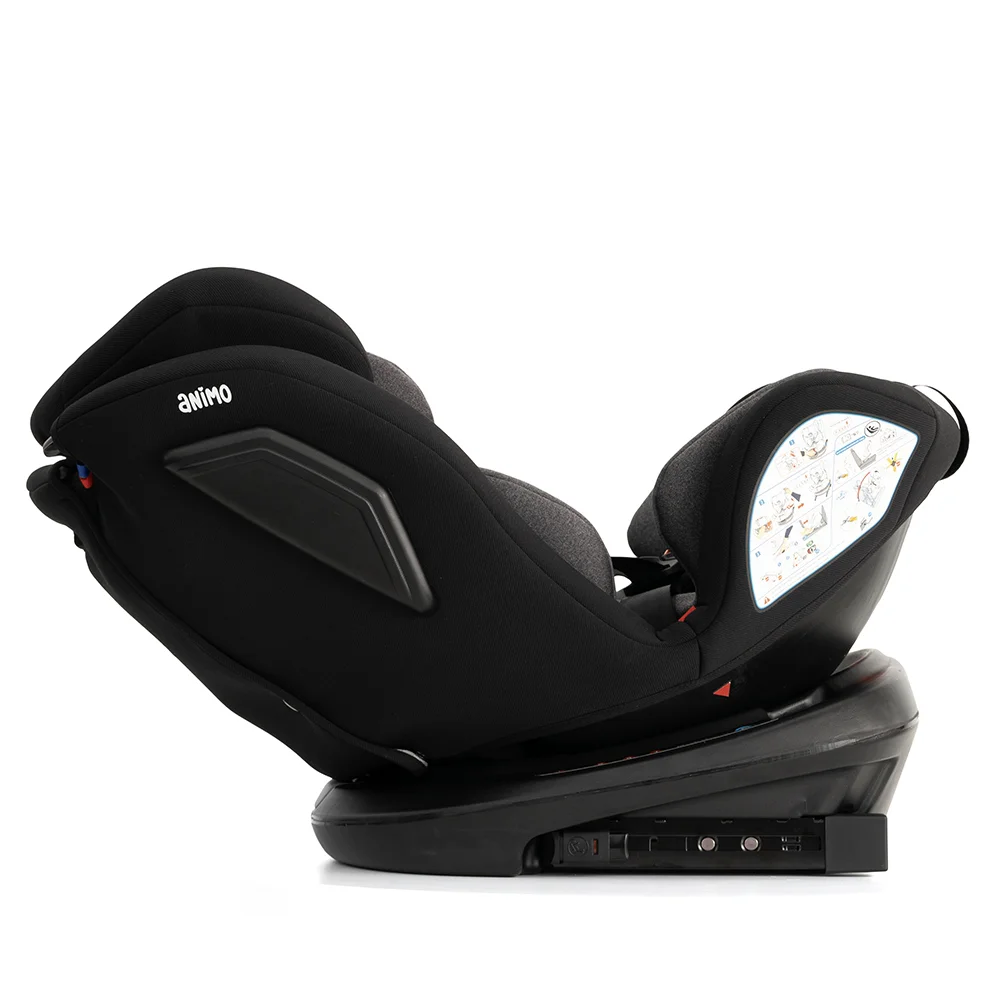 Ghế ngồi ô tô Animo OneFit Isofix 360 (0-36kg, R44, CS008, Onyx)