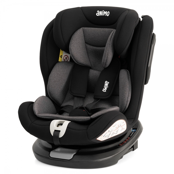 Ghế ngồi ô tô Animo OneFit Isofix 360 (0-12Y, R44, CS008, Onyx)