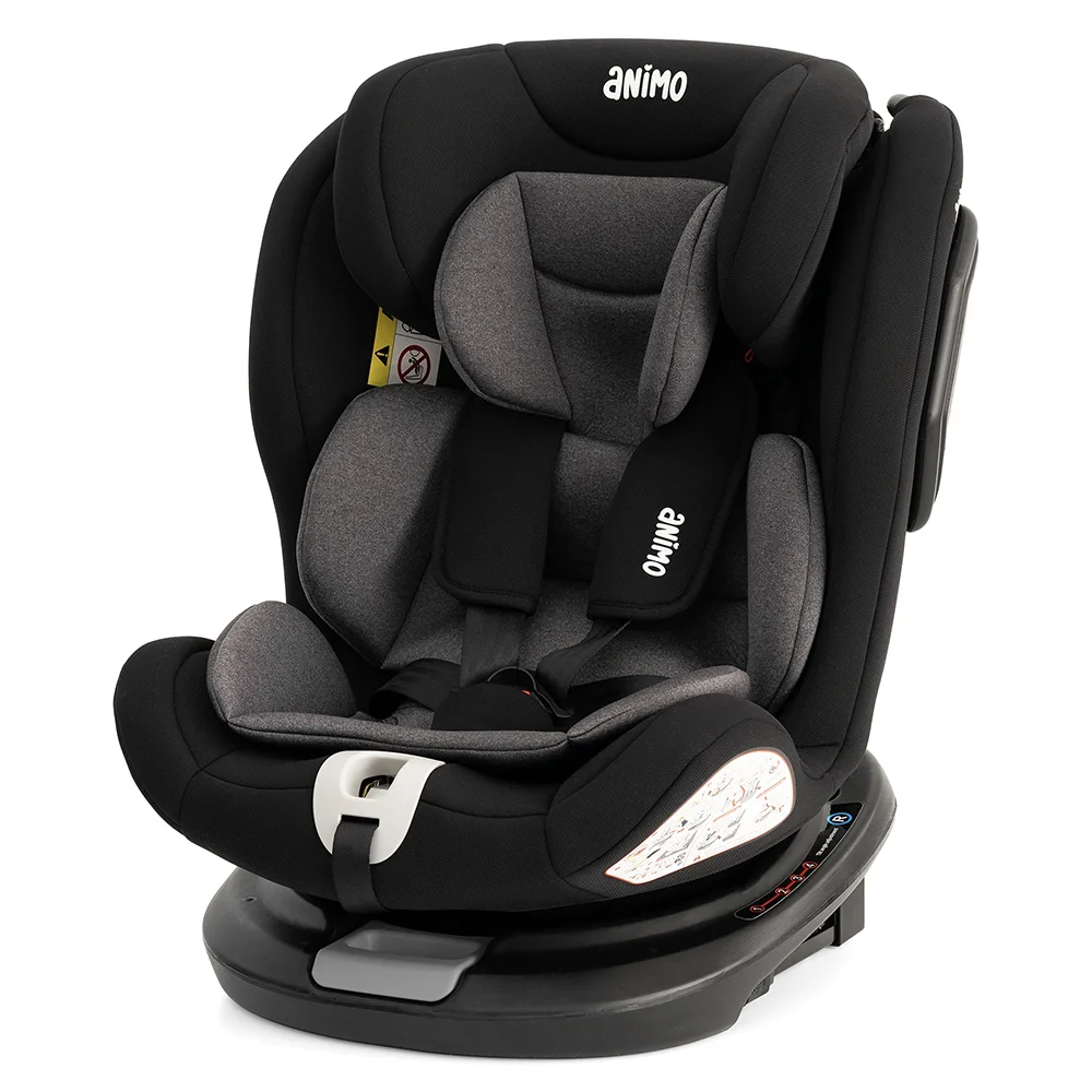 Ghế ngồi ô tô Animo OneFit Isofix 360 (0-36kg, R44, CS008, Onyx)