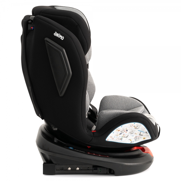 Ghế ngồi ô tô Animo OneFit Isofix 360 (0-12Y, R44, CS008, Stone Gray)