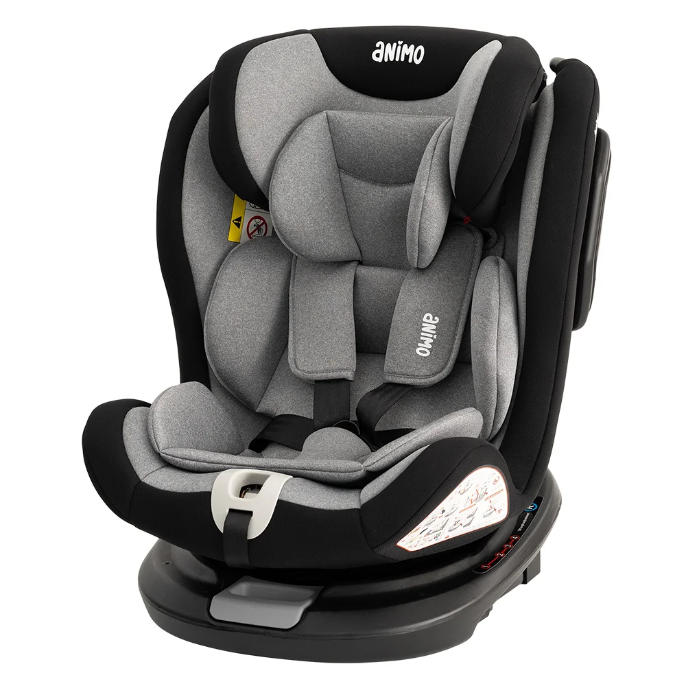 Ghế ngồi ô tô Animo OneFit Isofix 360 (0-36kg, R44, CS008, Stone Gray)