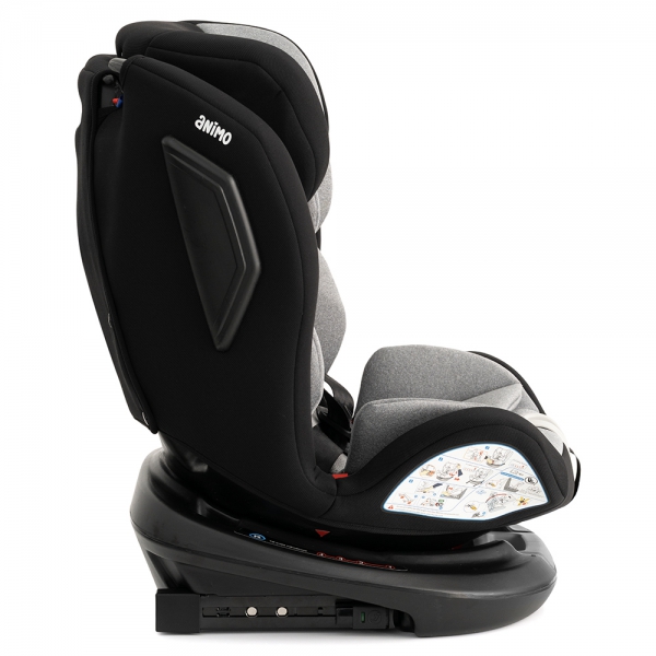 Ghế ngồi ô tô Animo OneFit Isofix 360 (0-12Y, R44, CS008, Stone Gray)