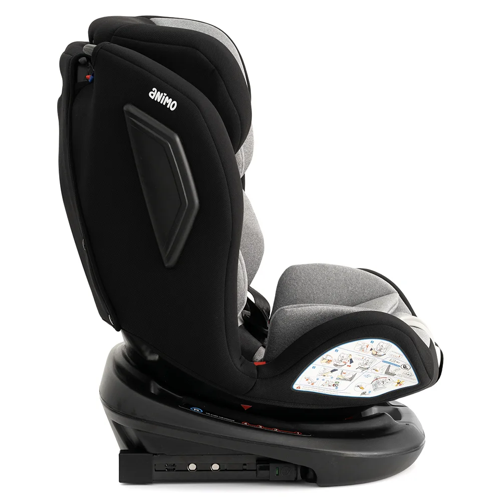 Ghế ngồi ô tô Animo OneFit Isofix 360 (0-36kg, R44, CS008, Stone Gray)