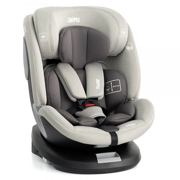 Ghế ngồi ô tô Animo OneFit Pro Isofix 360 (0-12Y, i-size, HB338, Harbor Gray)