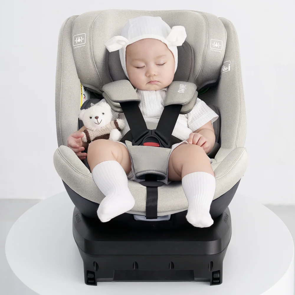 Ghế ngồi ô tô Animo Onefit Pro Isofix 360 (40-150cm, i-size, HB338, Harbor Gray)