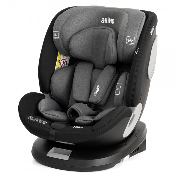 Ghế ngồi ô tô Animo OneFit Pro Isofix 360 (0-12Y, i-size, HB338, Iron Gray)