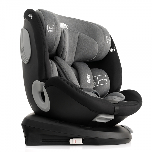 Ghế ngồi ô tô Animo OneFit Pro Isofix 360 (0-12Y, i-size, HB338, Iron Gray)