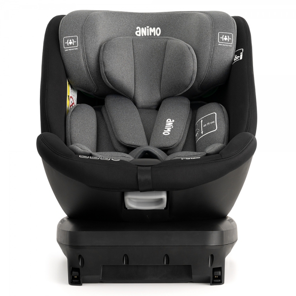 Ghế ngồi ô tô Animo OneFit Pro Isofix 360 (0-12Y, i-size, HB338, Iron Gray)