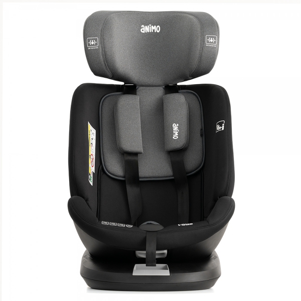 Ghế ngồi ô tô Animo OneFit Pro Isofix 360 (0-12Y, i-size, HB338, Iron Gray)