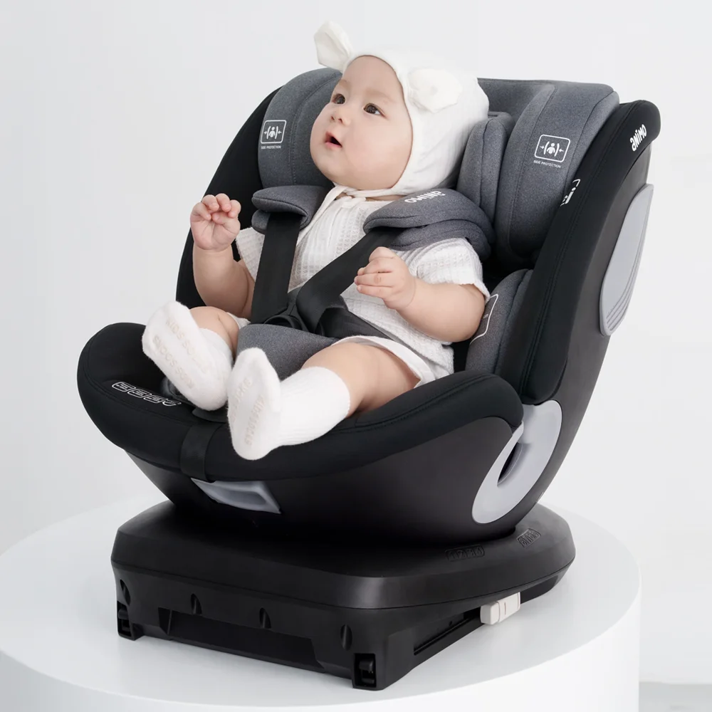 Ghế ngồi ô tô Animo Onefit Pro Isofix 360 (40-150cm, i-size, HB338, Iron Gray)
